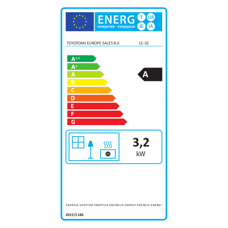 Stufa elettronica a combustibile liquido 3200 W Zibro LC32