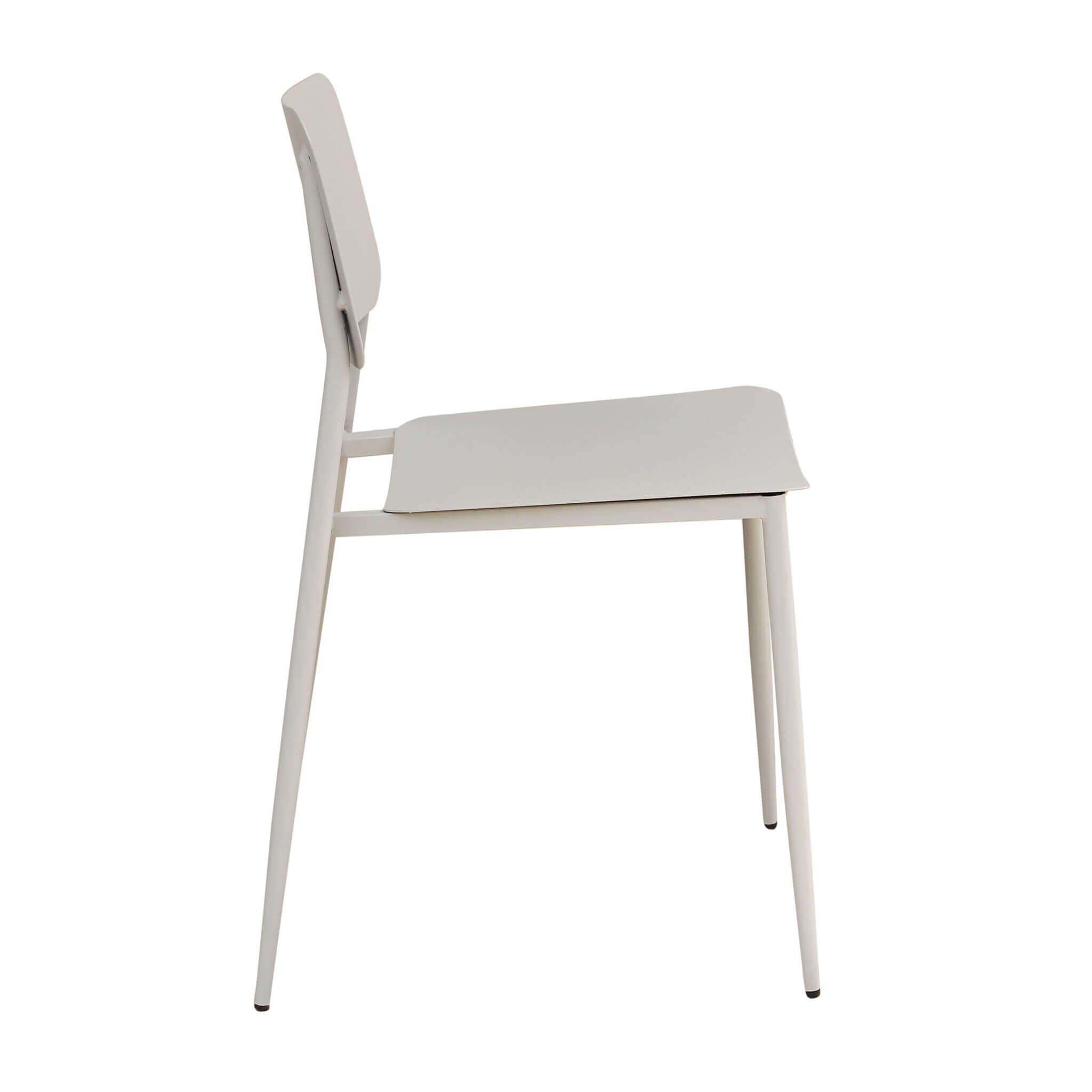 Sedia in metallo impilabile per esterno LATINA