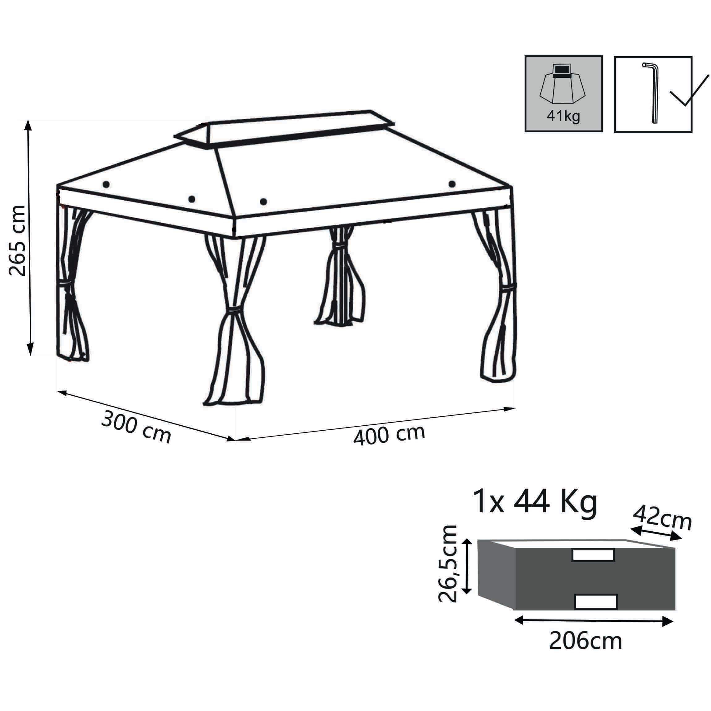 Gazebo Avana 3 X 4