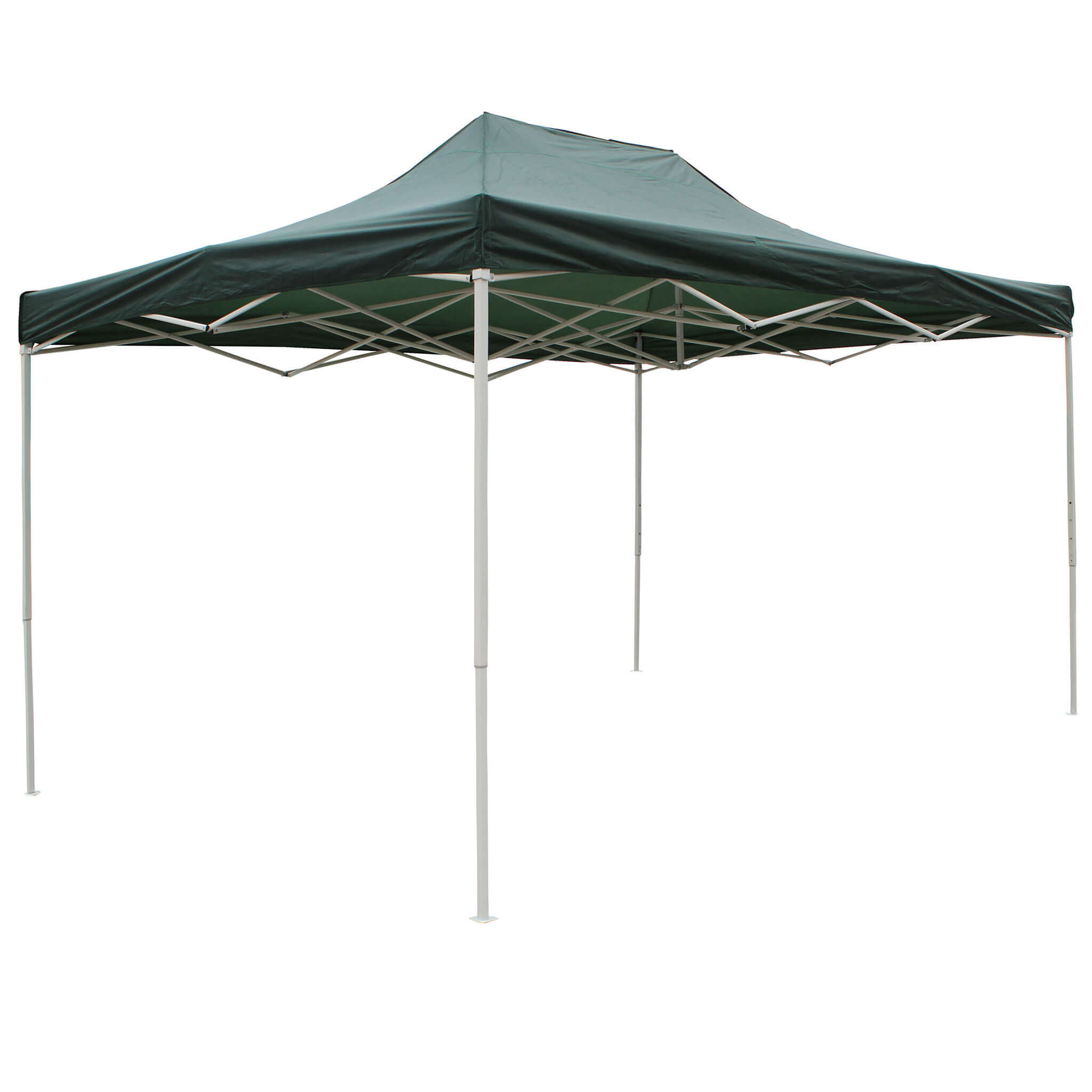 Gazebo in acciaio e poliestere verde 3x4,5 mt Lavinia