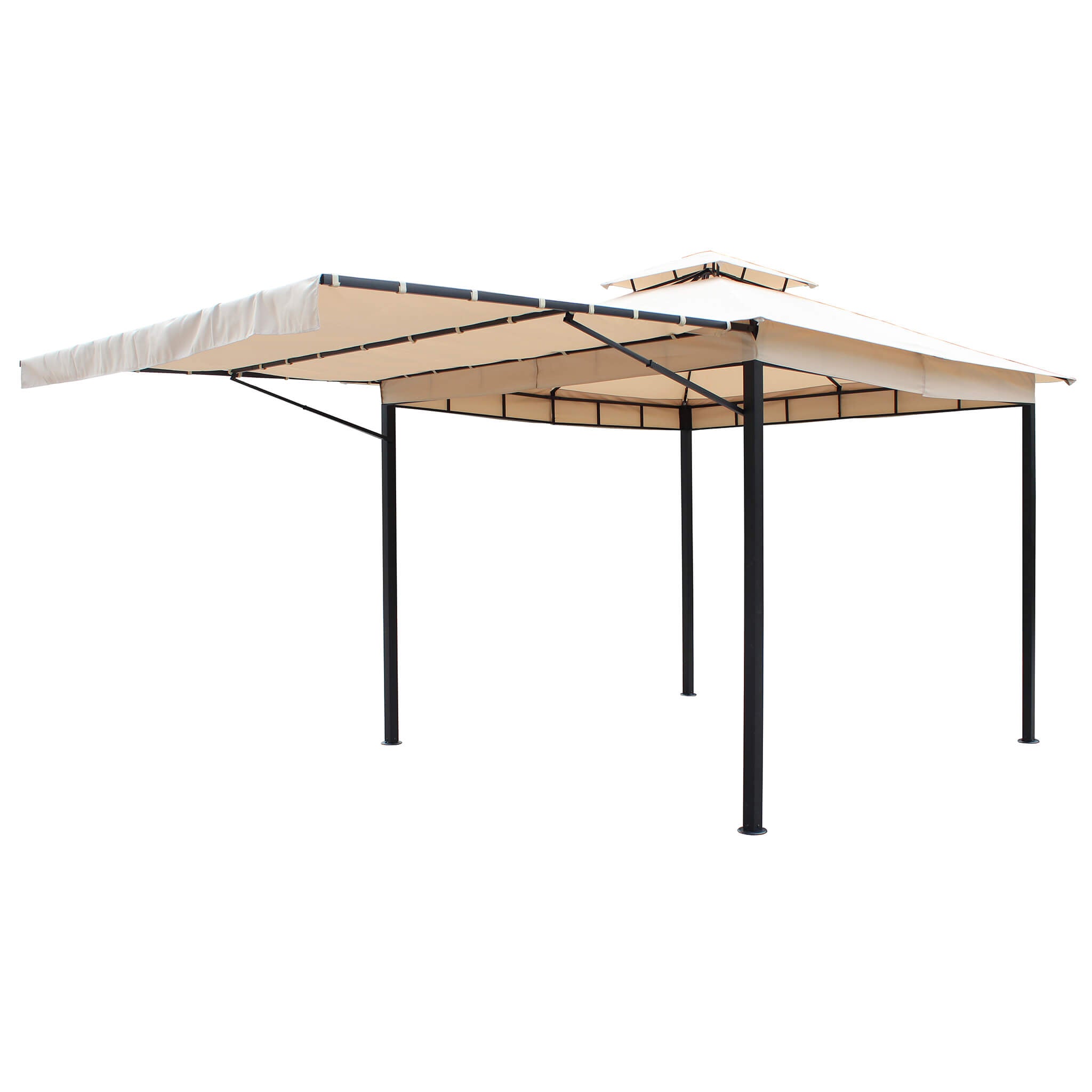 Gazebo pergola con parete apribile Megan