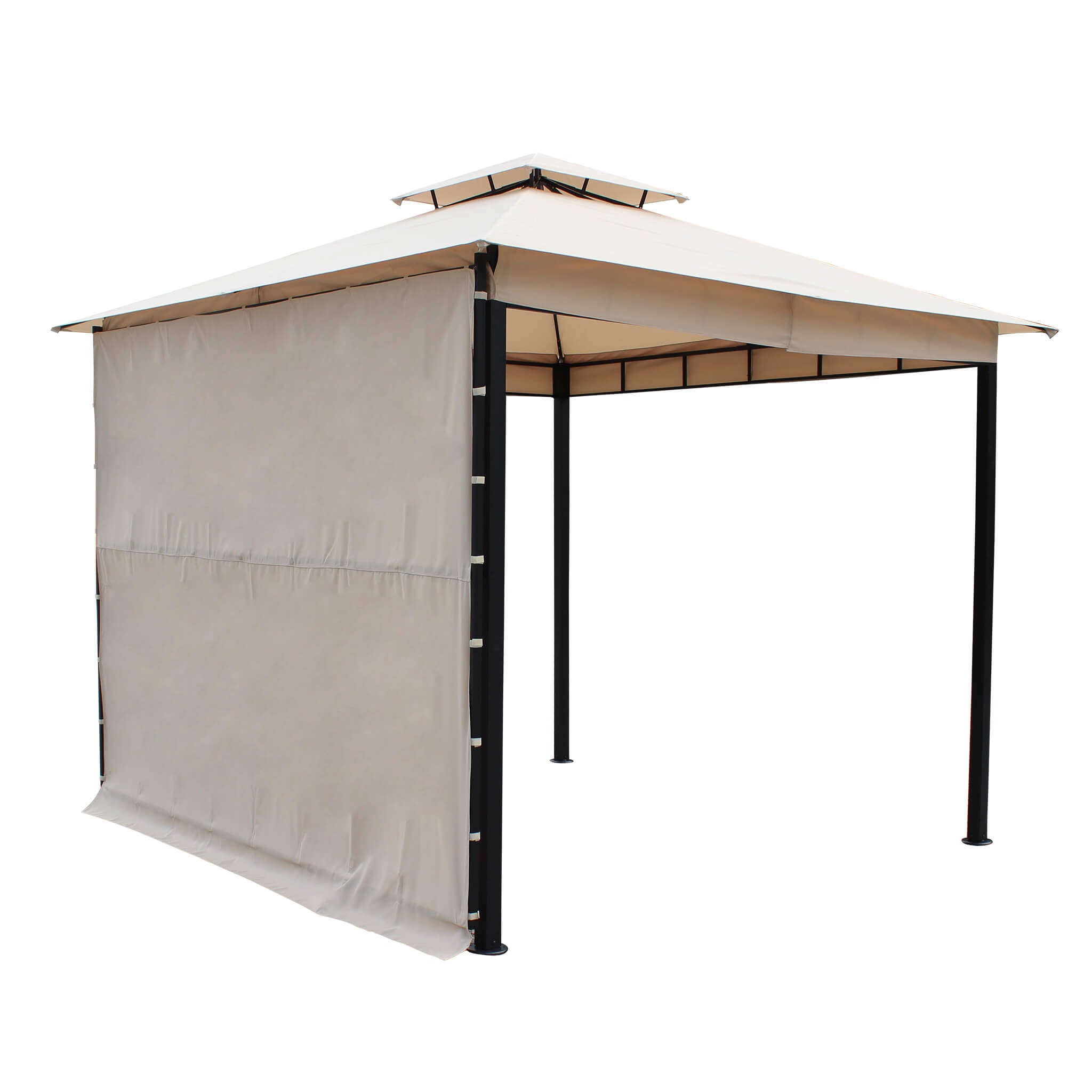 Gazebo pergola con parete apribile Megan