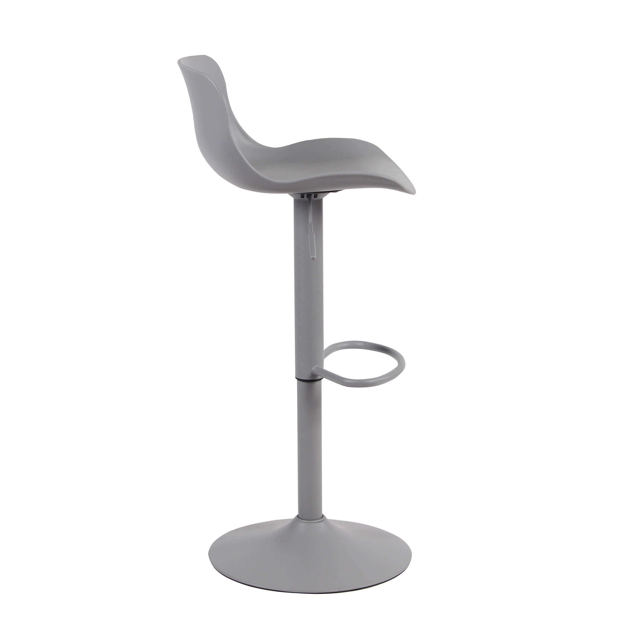 Sgabello in polipropilene con altezza regolabile TIROLO