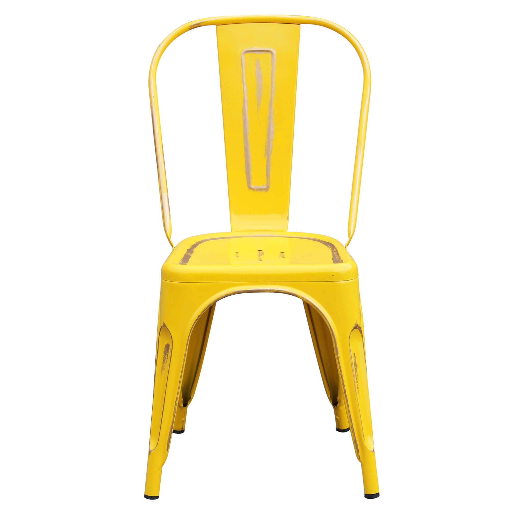 Sedia impilabile in acciaio stile industriale moderno Industrial Style R