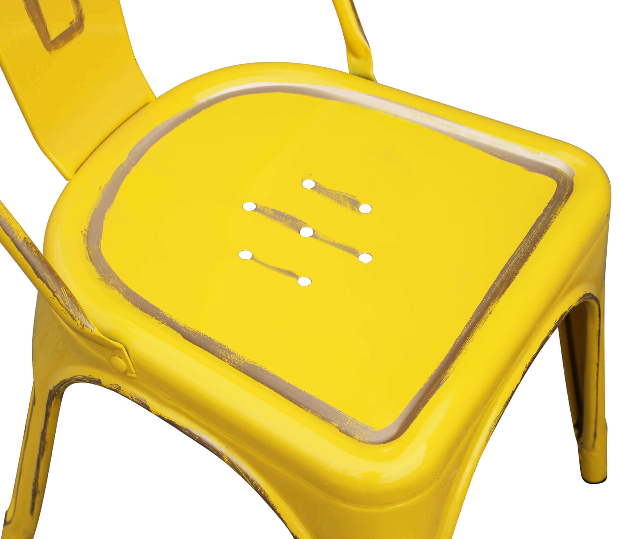 Sedia impilabile in acciaio stile industriale moderno Industrial Style R