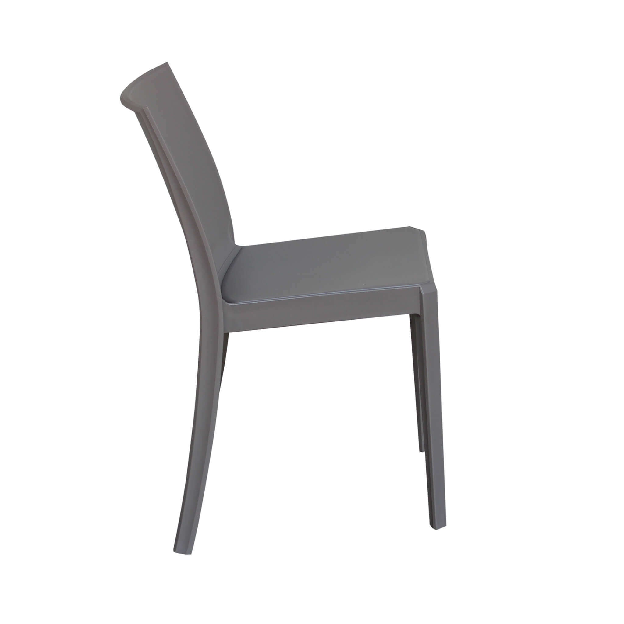 Sedia in polipropilene per esterno impilabile GEMMA