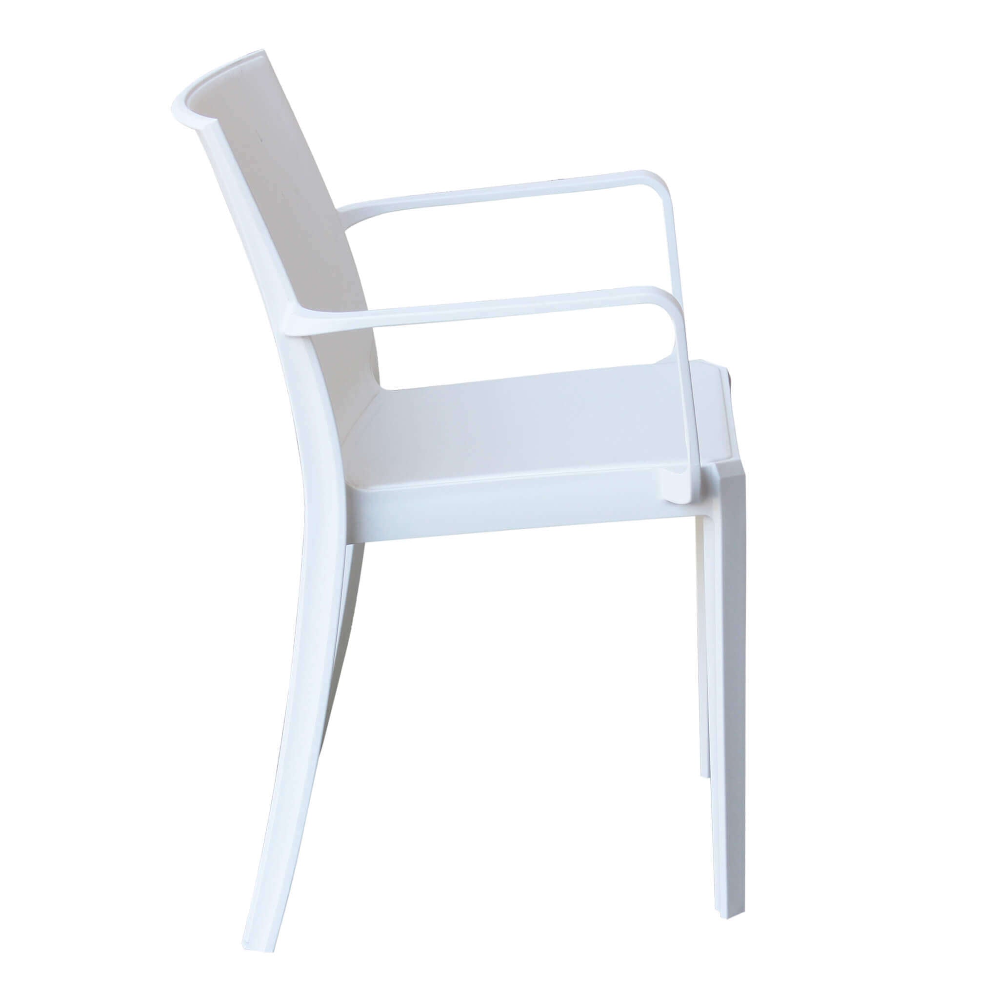 Sedia poltrona in polipropilene per esterno impilabile VITTORIA