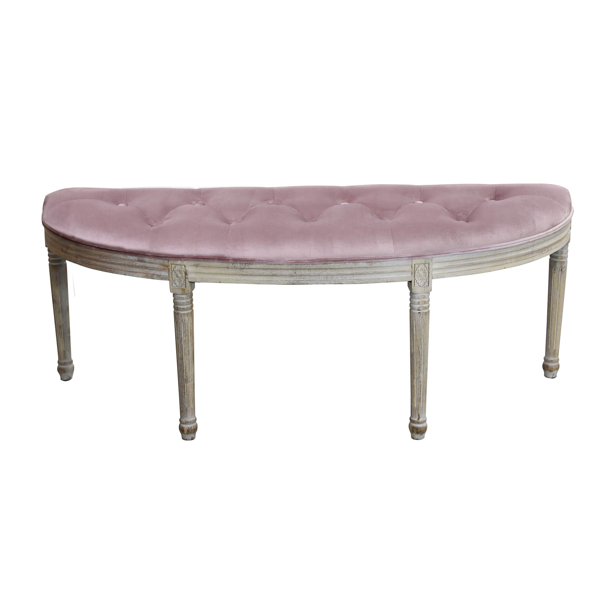 Panca 2 posti da interno salotto bar con struttura in legno e seduta morbida imbottita Winter