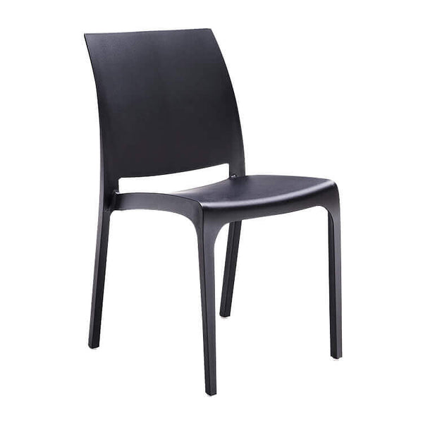 Coperture per sedie da pranzo in plastica con schienali, copertura  impermeabile per sedia in pvc trasparente