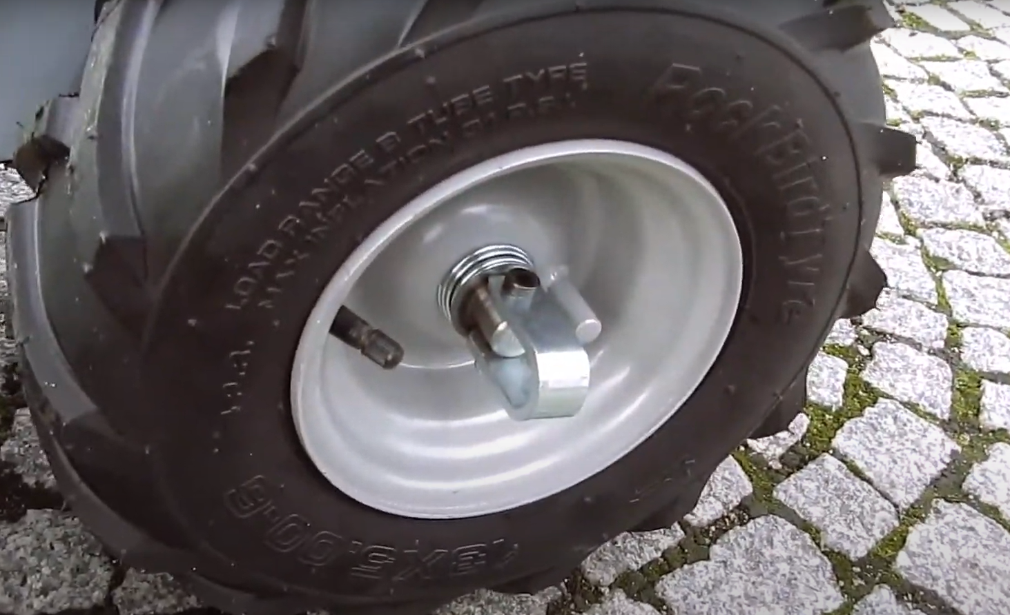 Motocoltivatore semovente con fresa a zappe motore 5.5 hp trasmissione con retromarcia Green Cat Terra