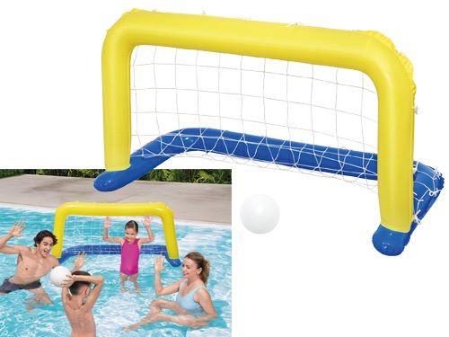 Rete da pallanuoto porta gonfiabile con rete in nylon 142xH76 cm BESTWAY 52123