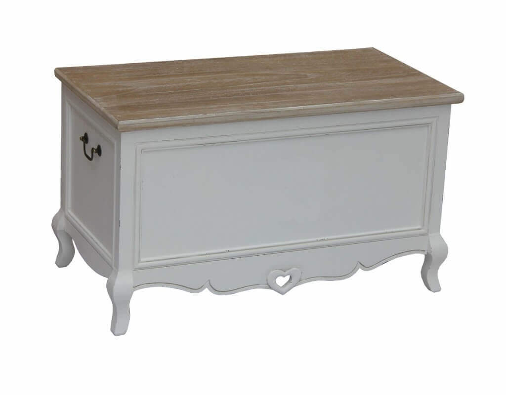 Baule Di Legno Cuore