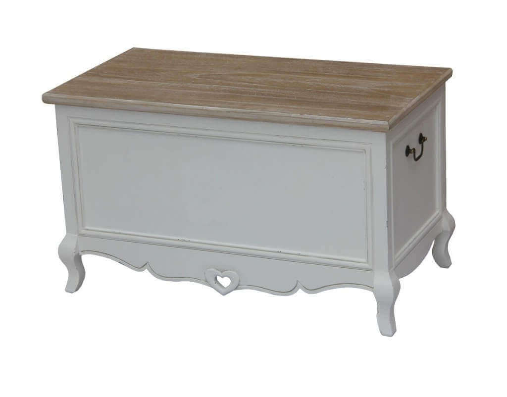 Baule Di Legno Cuore