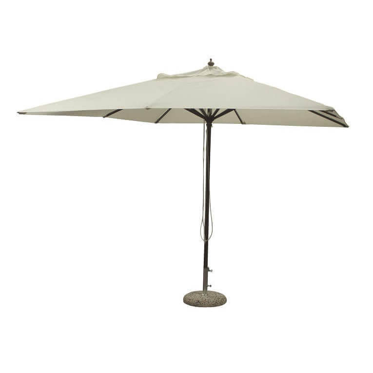 Ombrellone da giardino 3x4 mt con carrucola Hirundo