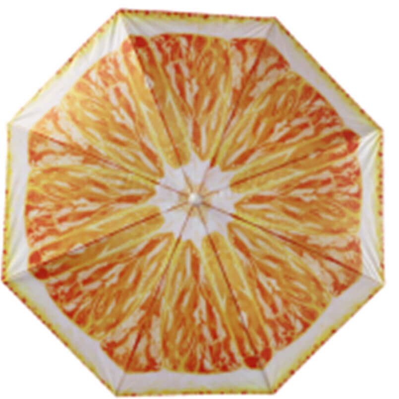 Ombrellone Spiaggia Nylon Protezione Uv 180/32 Frutta