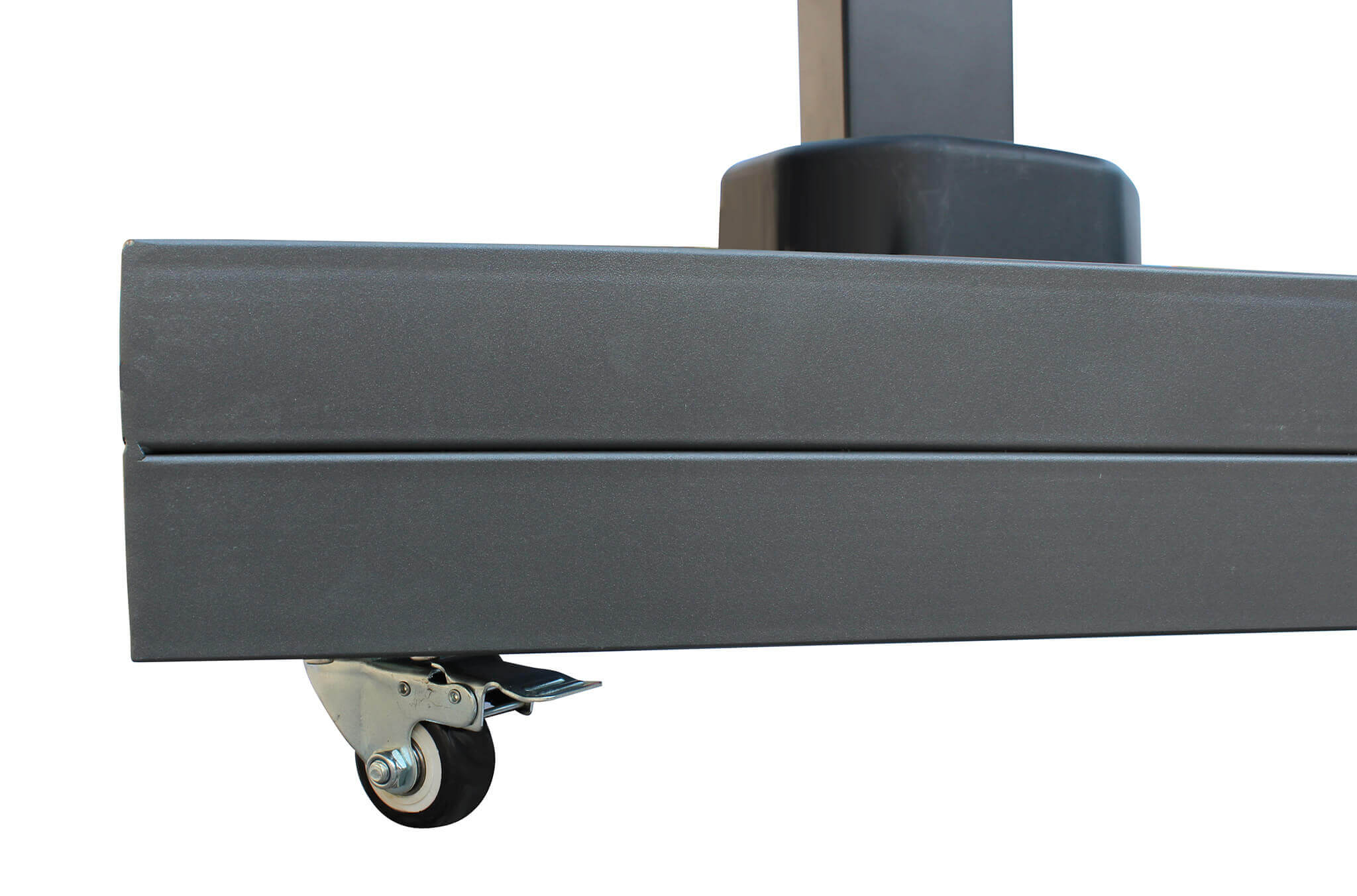 Ombrellone da giardino 4x4 mt con palo laterale e antivento Scripta