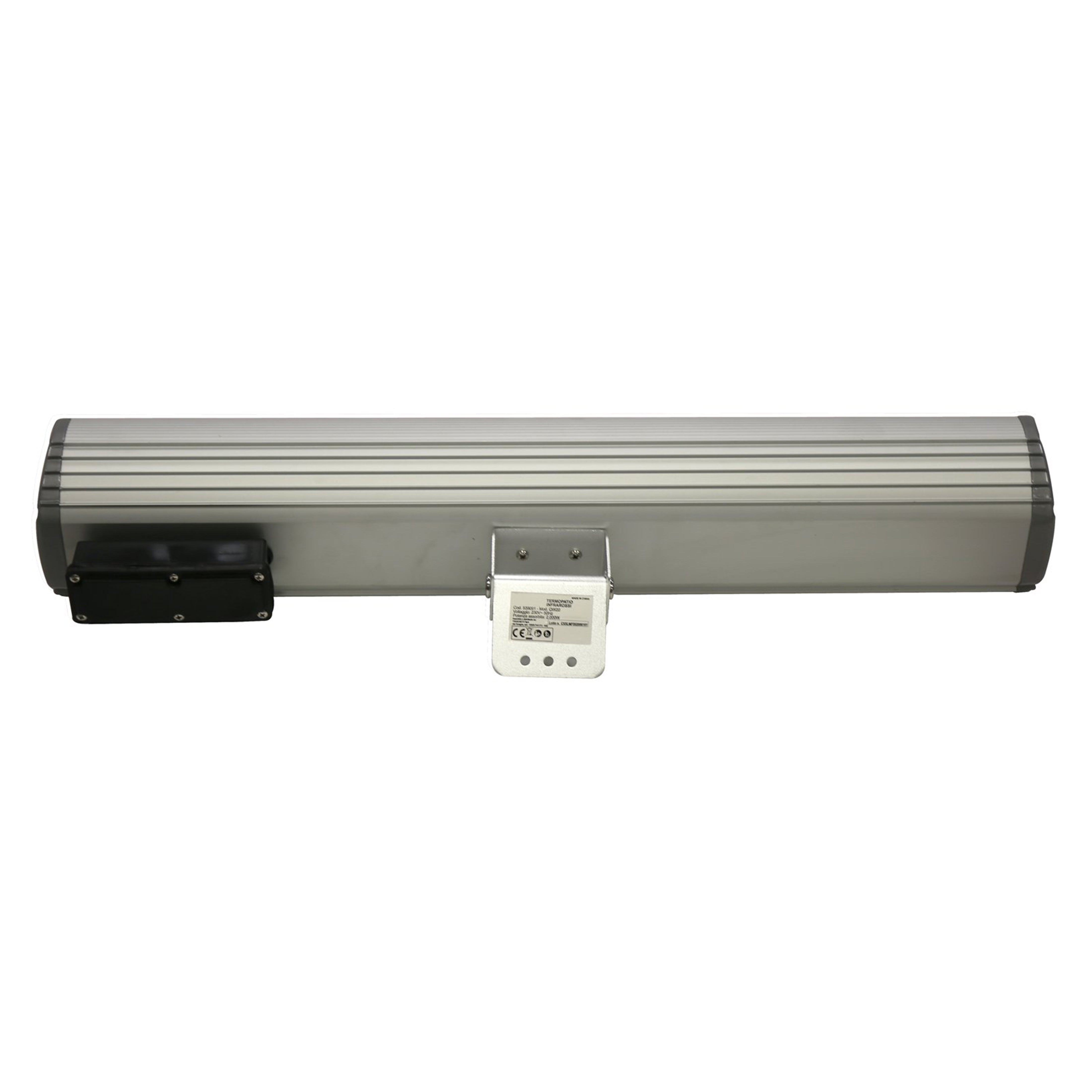 Riscaldatore Stufa termopatio infrarossi da parete per esterno 1500 w Sole Mezzanotte Niklas