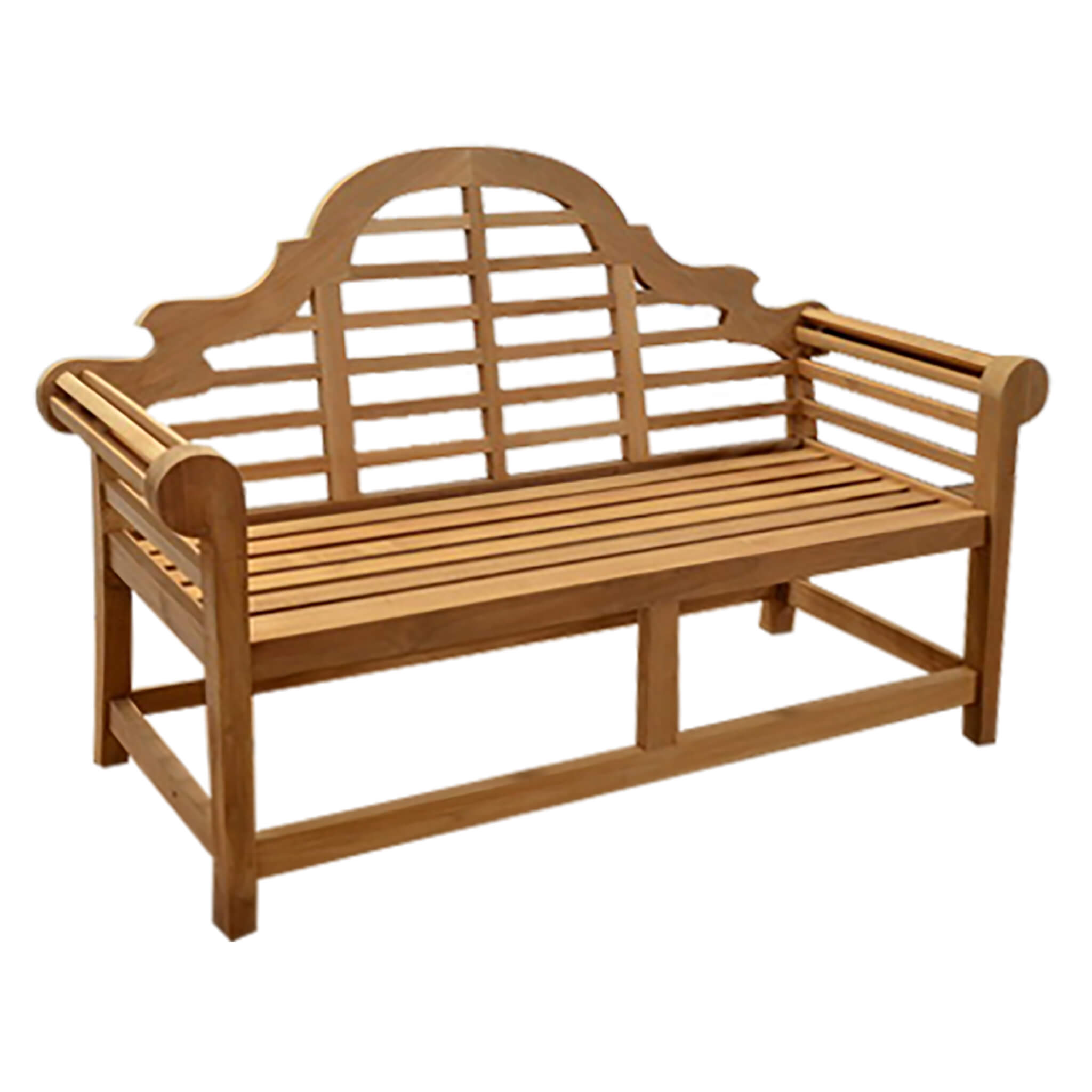 Panchina in legno di teak per esterno 150x80 WINSTON