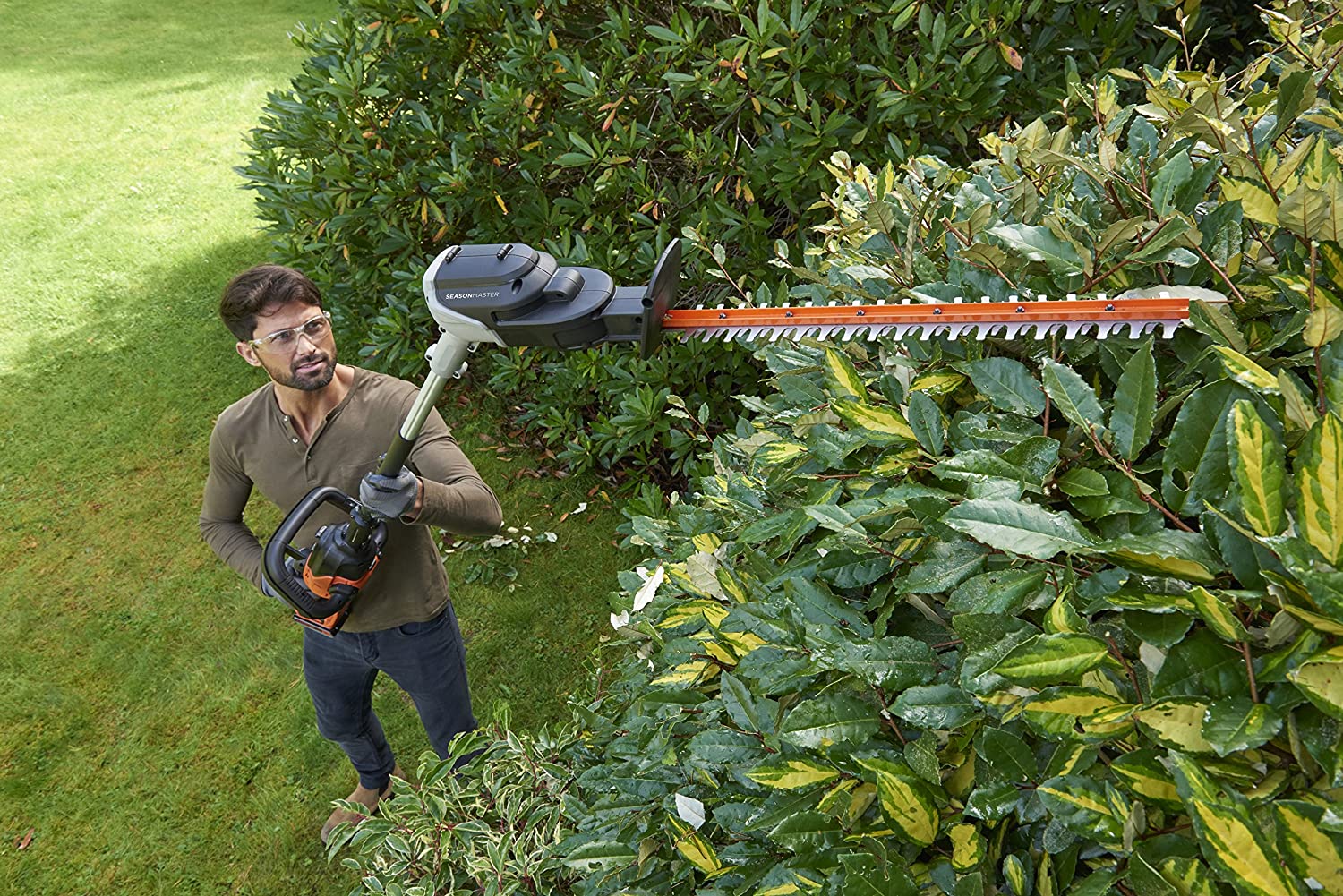 Tagliasiepe multifunzione batteria litio con prolunga estensibile doppia funzione 2in1 B+D BCASK 81 D