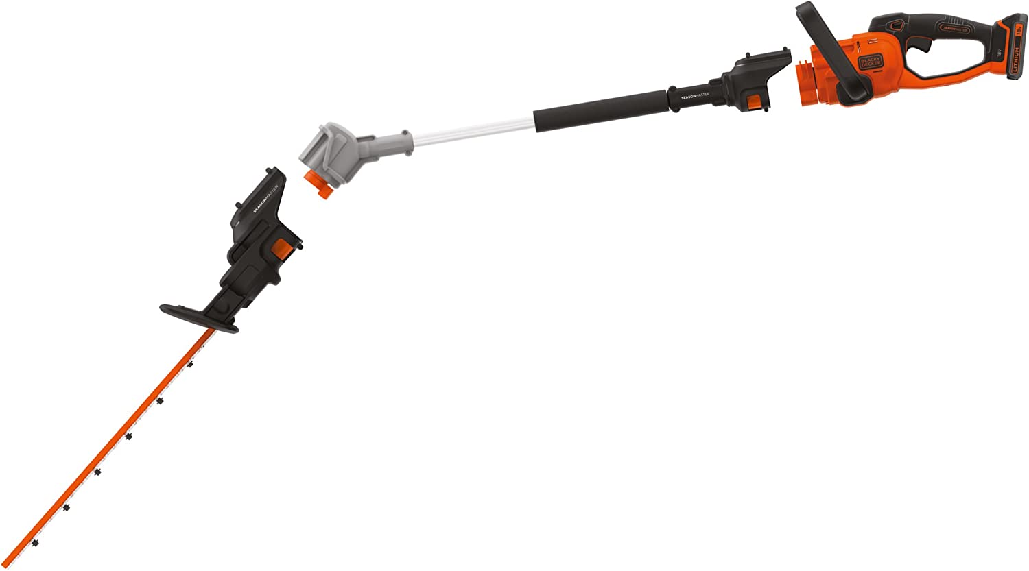 Tagliasiepe multifunzione batteria litio con prolunga estensibile doppia funzione 2in1 B+D BCASK 81 D