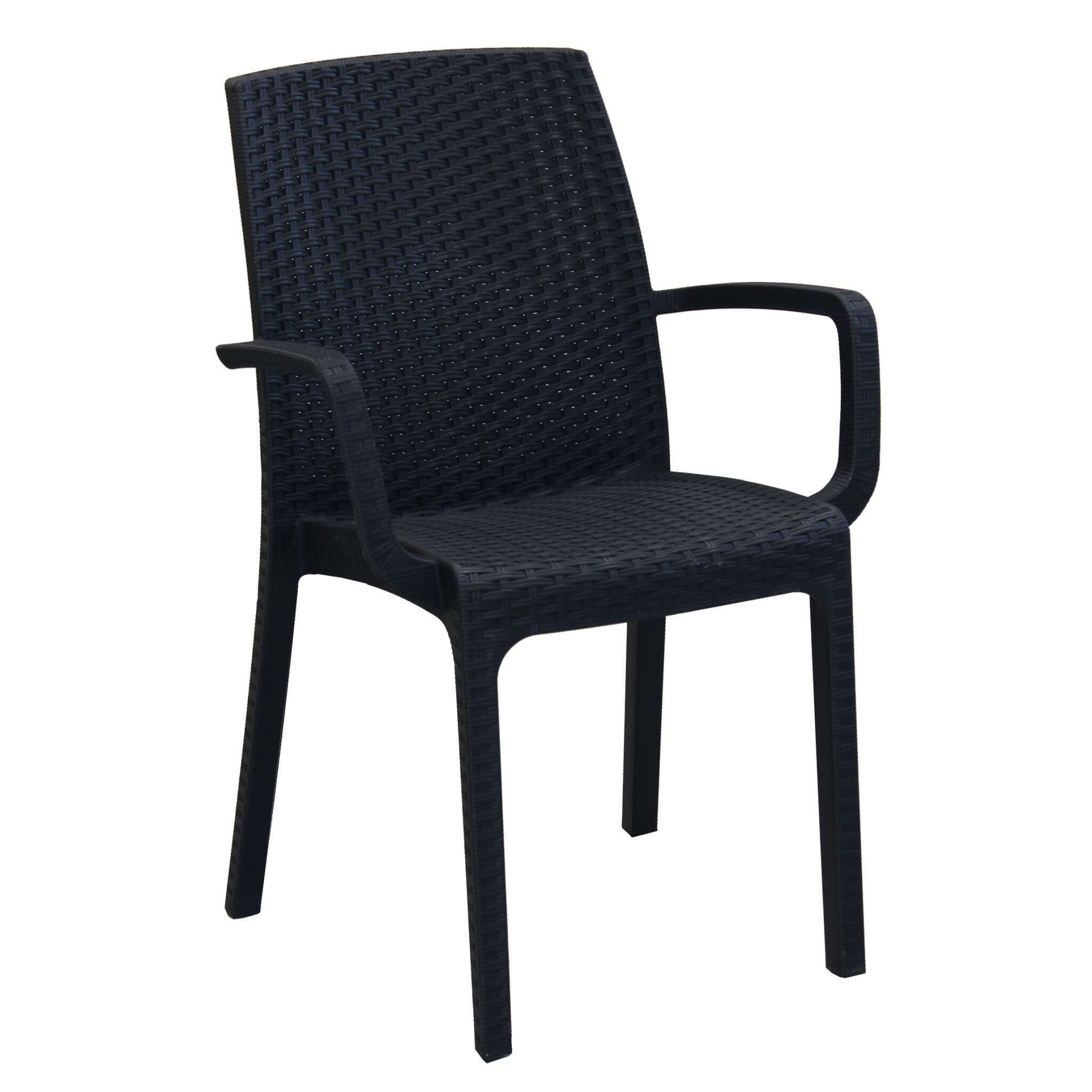 Sedia poltrona in polipropilene per esterno impilabile USA