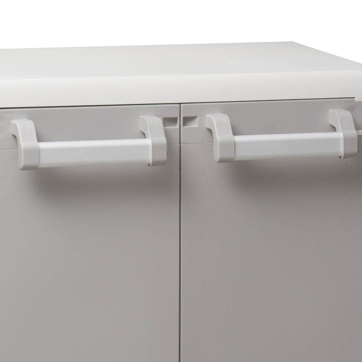 Armadio tuttopiani basso grigio chiaro tortora Urban S Toomax