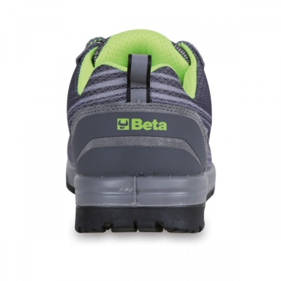 Scarpe basse antinfortunistiche con tomaia in tessuto mesh e puntale polimerico S1P 7316NG Beta