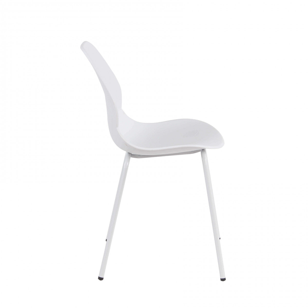 Sedia da interno in acciaio con seduta polipropilene Britney