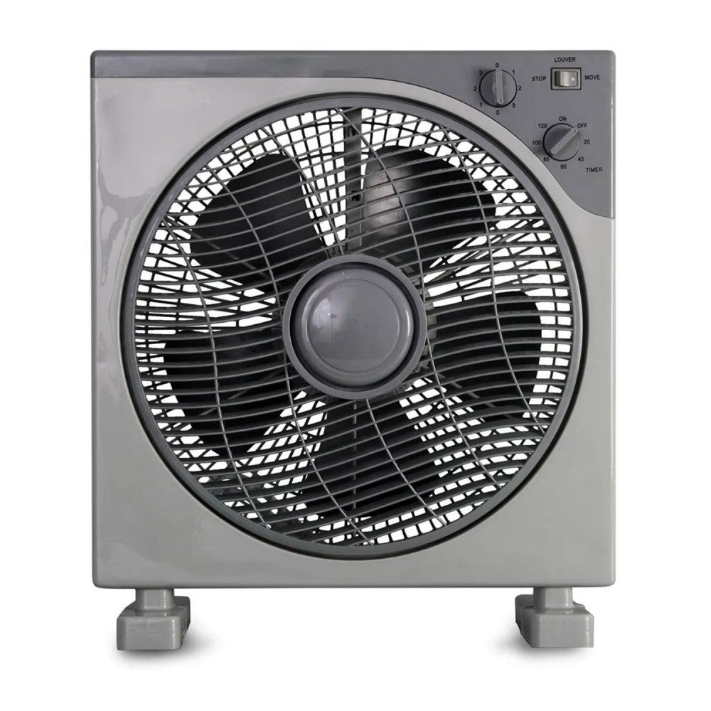 Ventilatore da tavolo a 5 pale e 3 velocità con griglia controrotante Boxfan Niklas