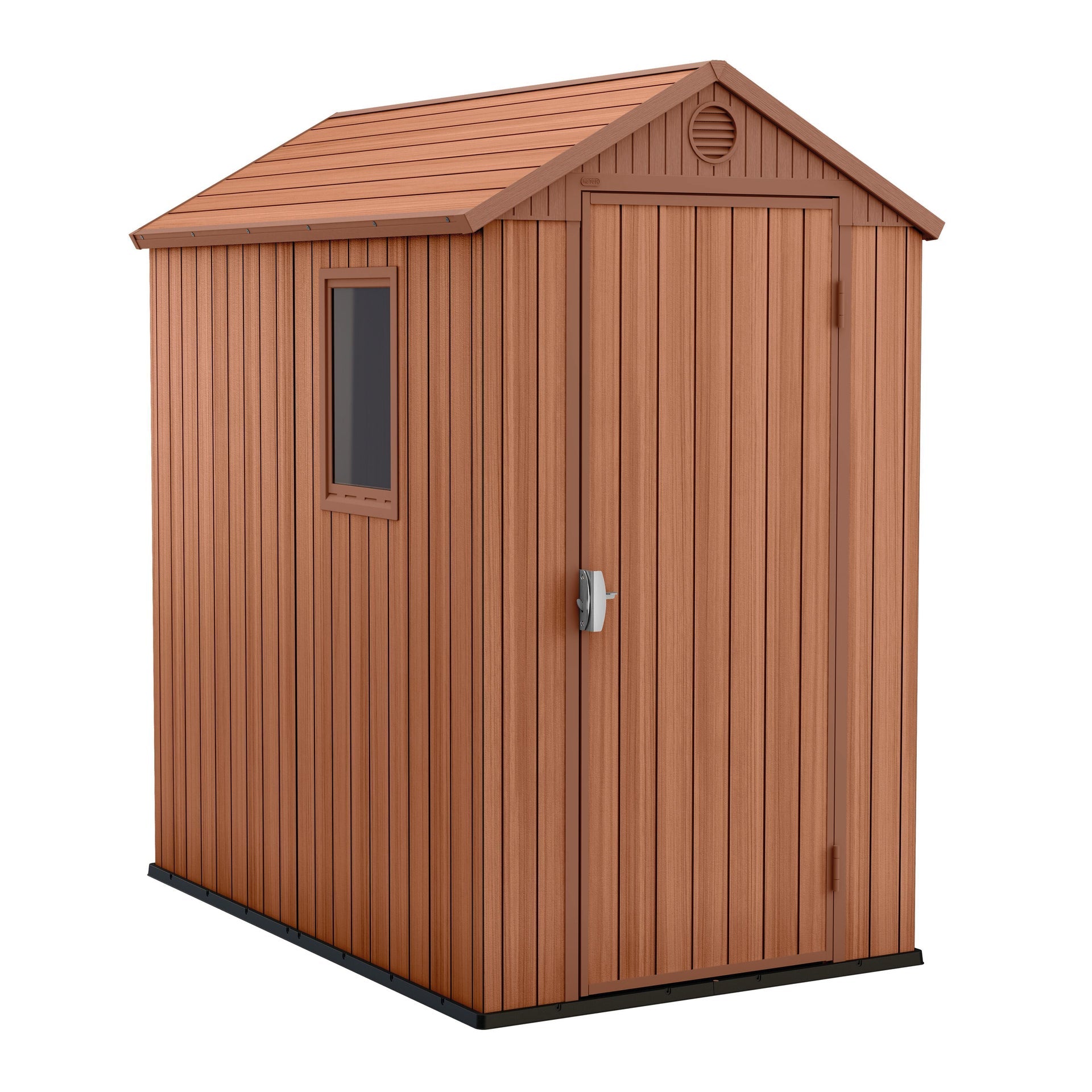 Casetta Cottage da giardino in polipropilene finitura legno Keter Darwin 4x6