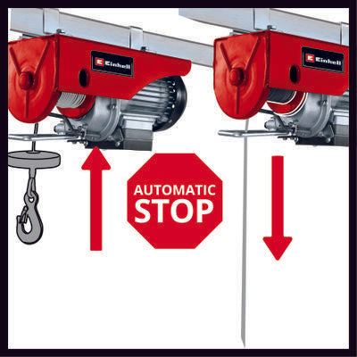 Paranco sollevatore elettrico 500W fino a 250Kg di portata 18 Mt di cavo TC-EH250-18 EINHELL