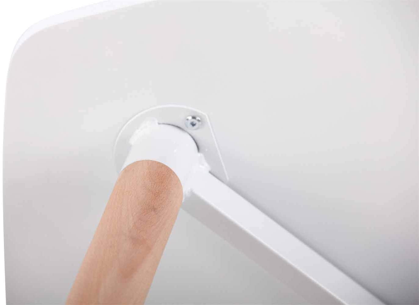 Tavolo da interno 80x80 cm in legno con piano in mdf Strasburgo