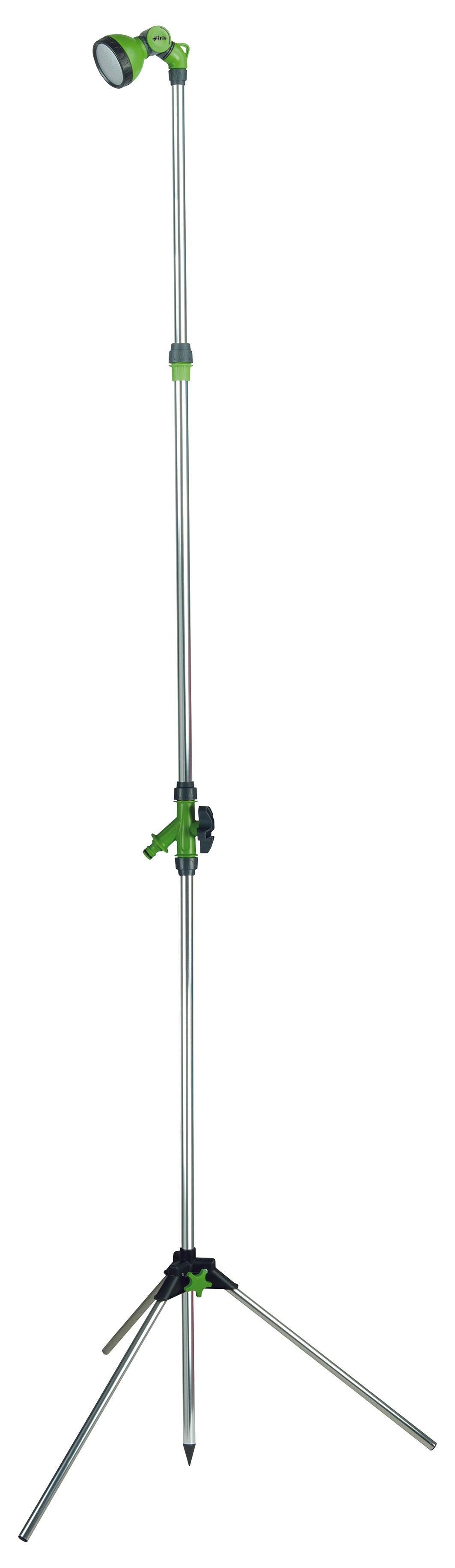 Doccia da giardino Iris Pluvio con treppiedi regolabile con rubinetto