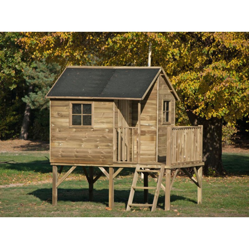 Casetta palafitta in legno gioco da giardino Maya Wooden chalet Maxi