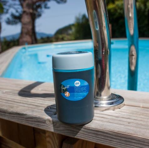 Dosatore dispenser galleggiante per pastiglie cloro 250 gr linea Graphite GRE FDP