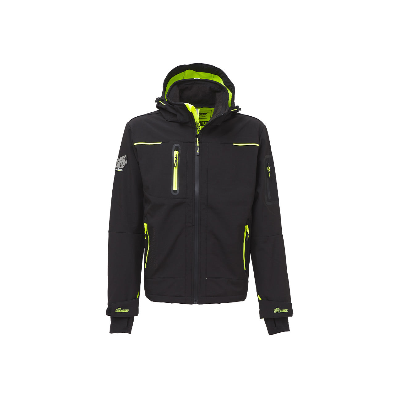 Giubbino da lavoro giacca Black Carbon modello Space U-POWER
