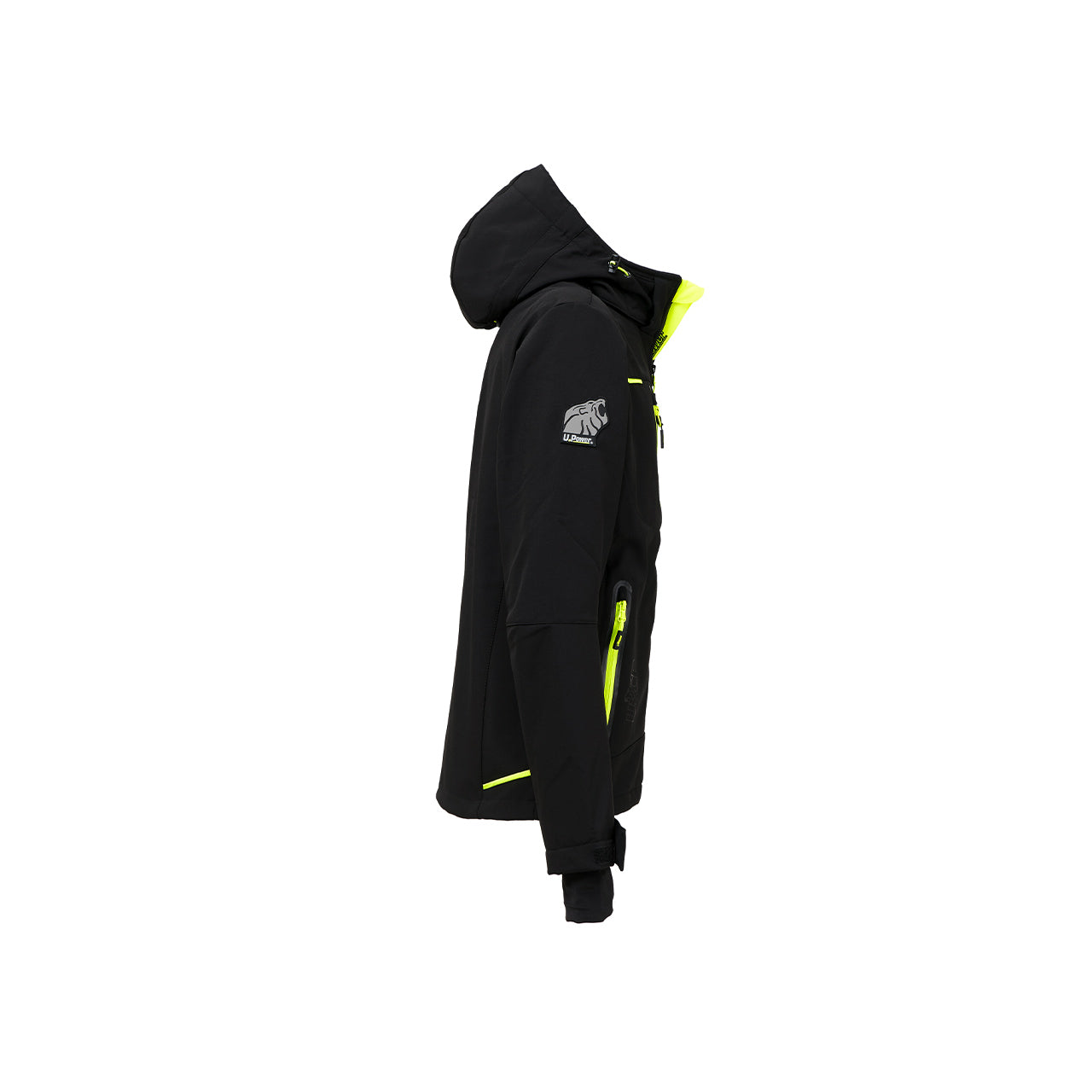 Giubbino da lavoro giacca Black Carbon modello Space U-POWER