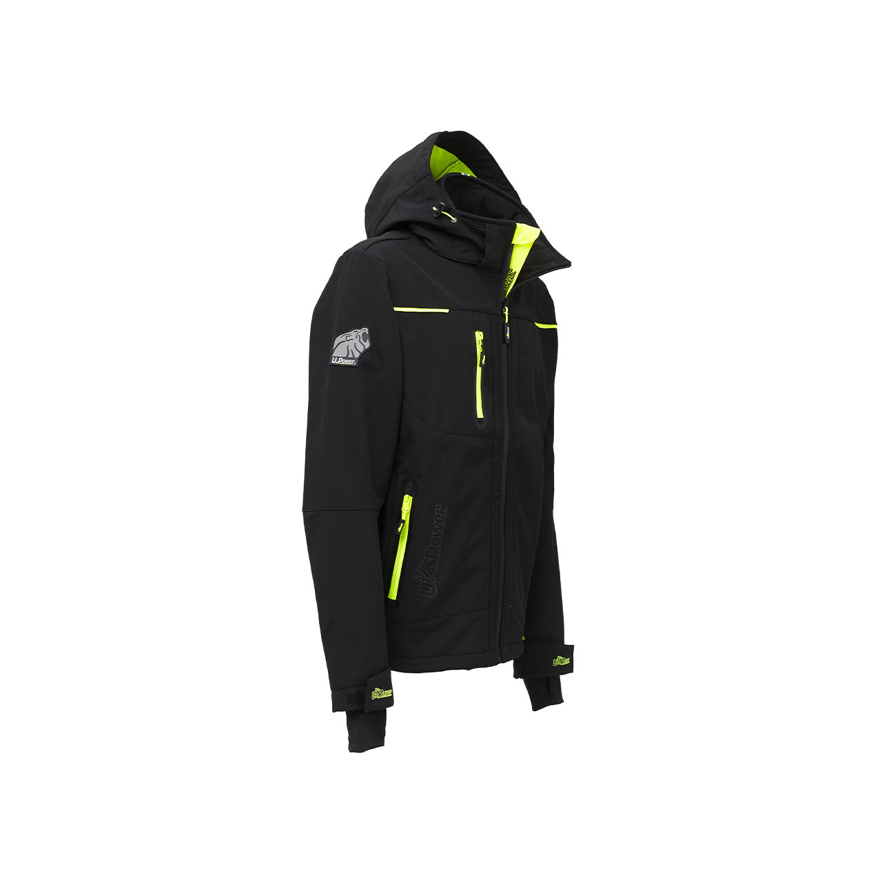Giubbino da lavoro giacca Black Carbon modello Space U-POWER