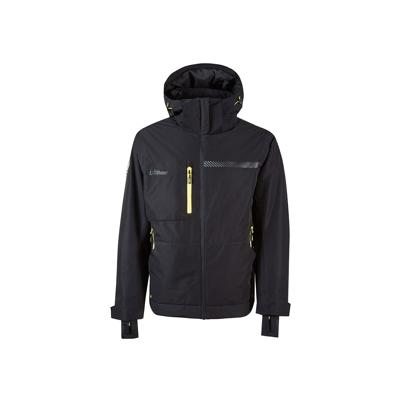 Giubbino giacca da lavoro multitasche polsini antivento e cappuccio regolabile WINKY U-POWER