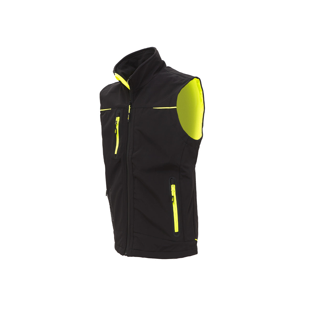 Gilet smanicato da lavoro black carbon Universe U-POWER