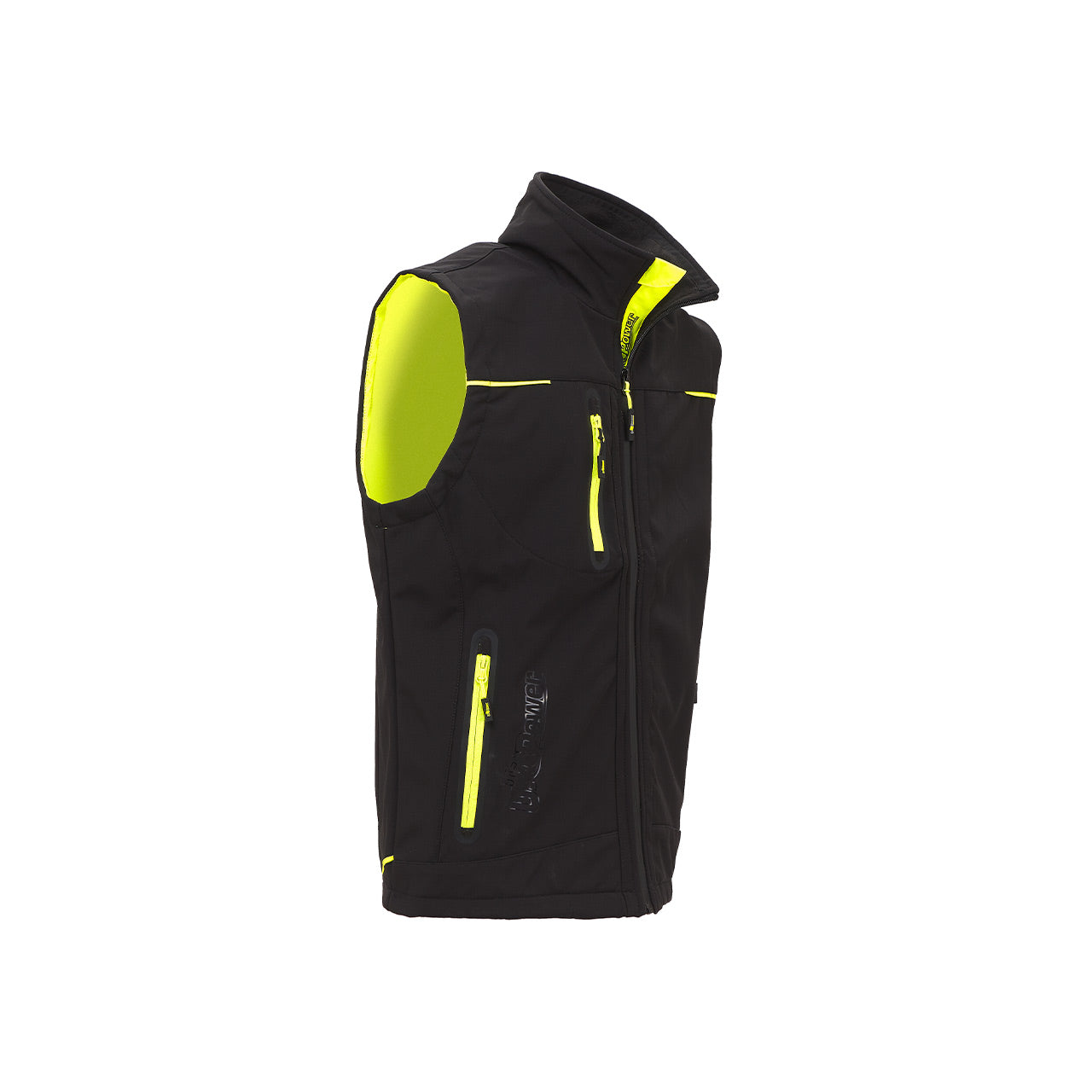 Gilet smanicato da lavoro black carbon Universe U-POWER