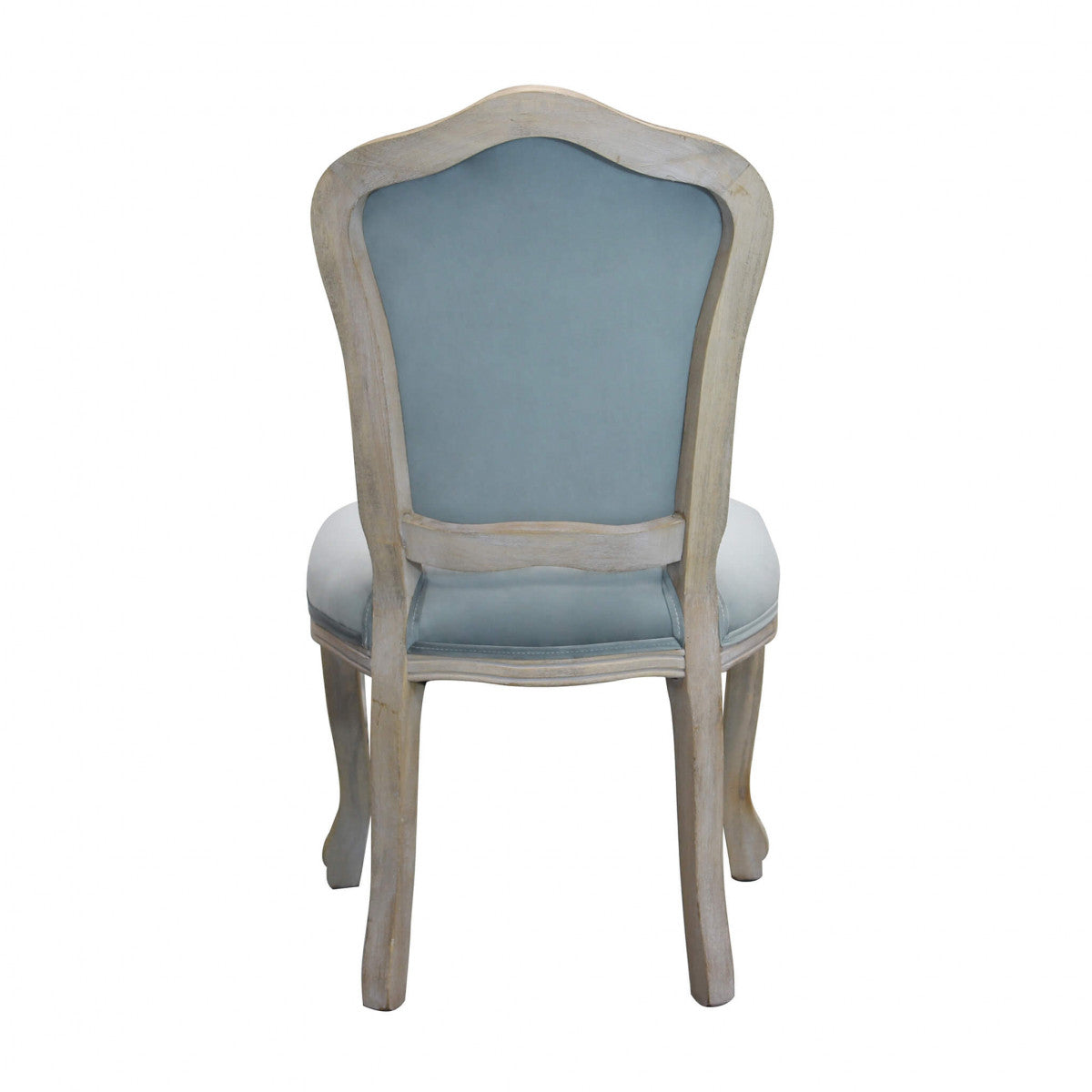 Sedia da interno in legno e tessuto senza braccioli Ancien Régime