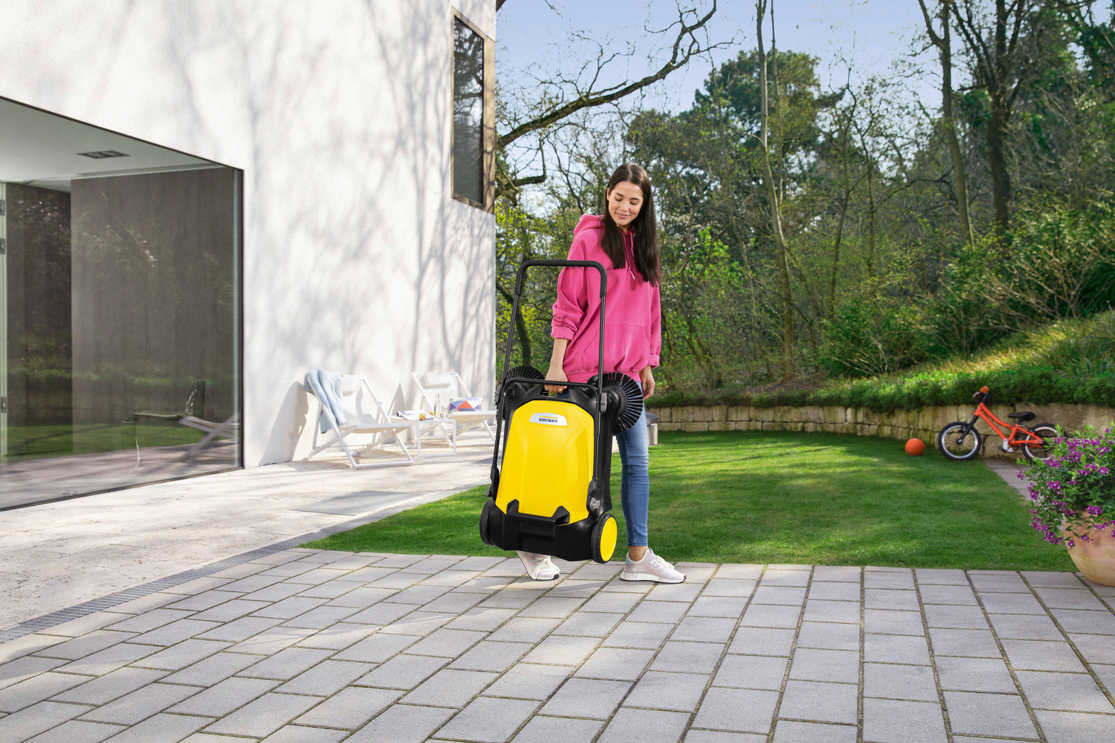 Spazzatrice manuale a spinta KARCHER S4 TWIN