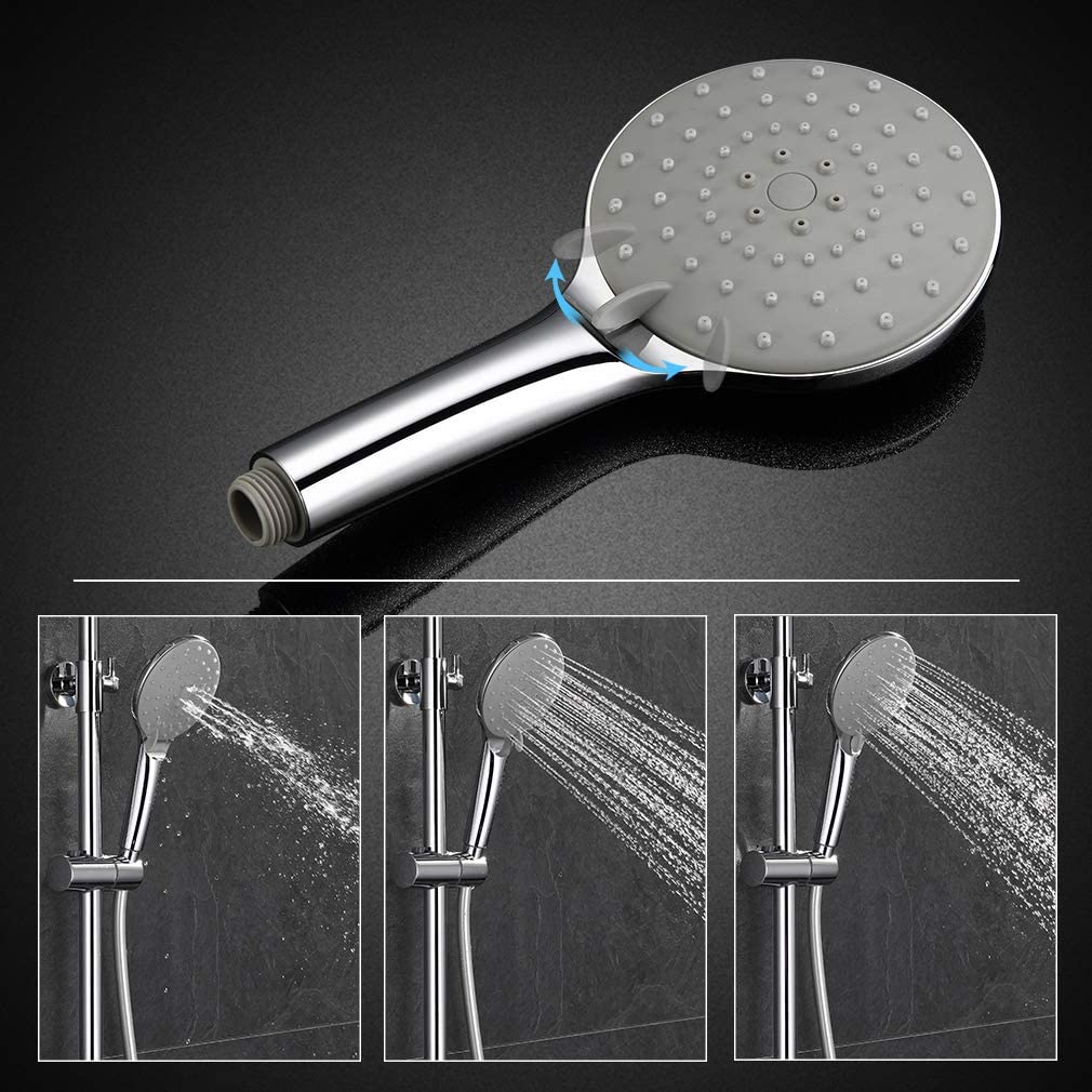 Kit doccia a incasso 3 in 1 con cartuccia in ceramica Ø40 mm Atlantik