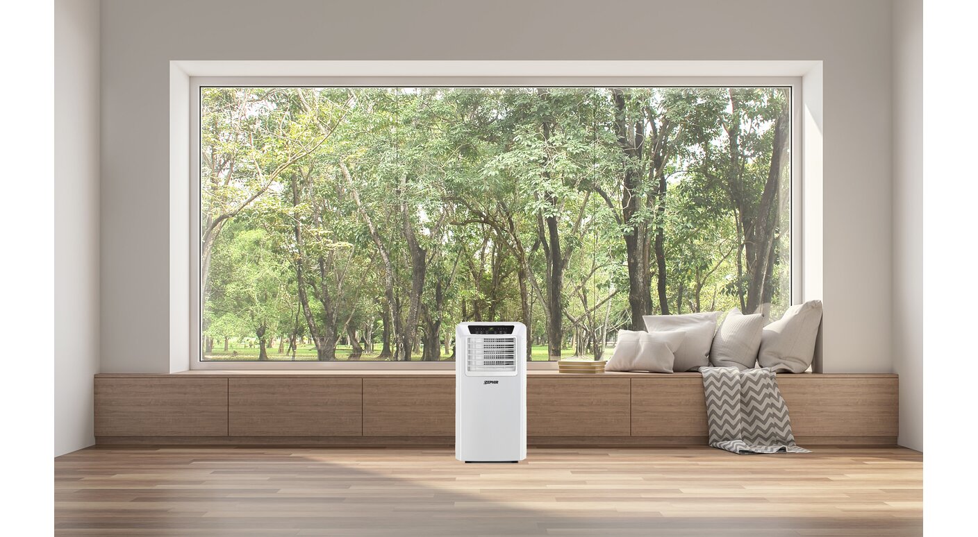 Climatizzatore caldo/freddo ultra compatto con display led ZPC 9000H portatile Zephir