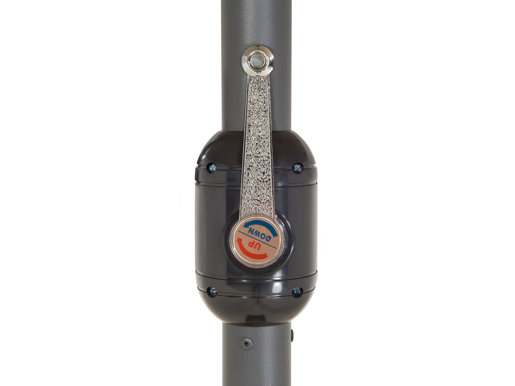 Ombrellone doppio da giardino in alluminio 460x270xH240 cm Alu Twin Grigio