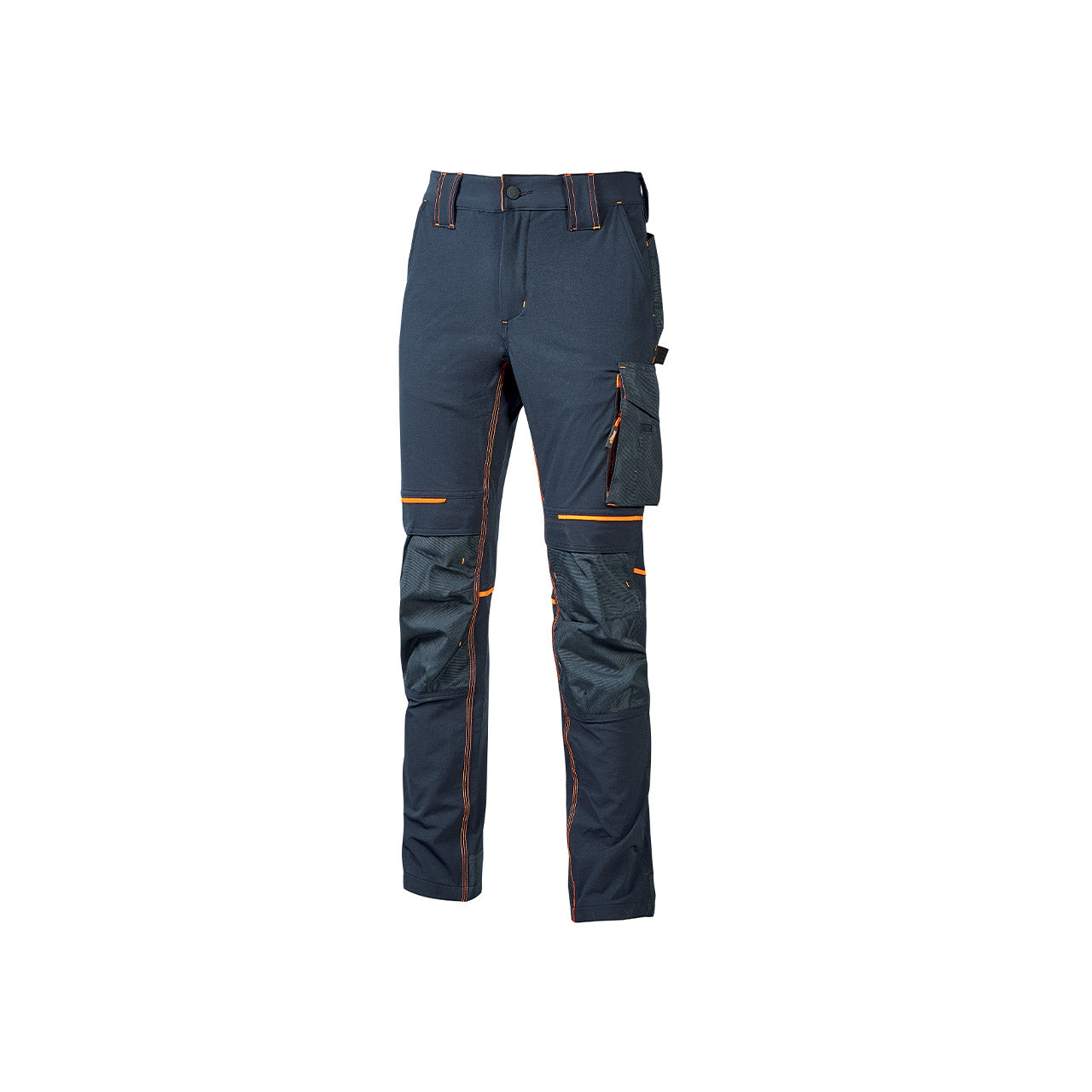 Pantalone da lavoro in tessuto U-4 con tasche Deep Blue ATOM U-Power