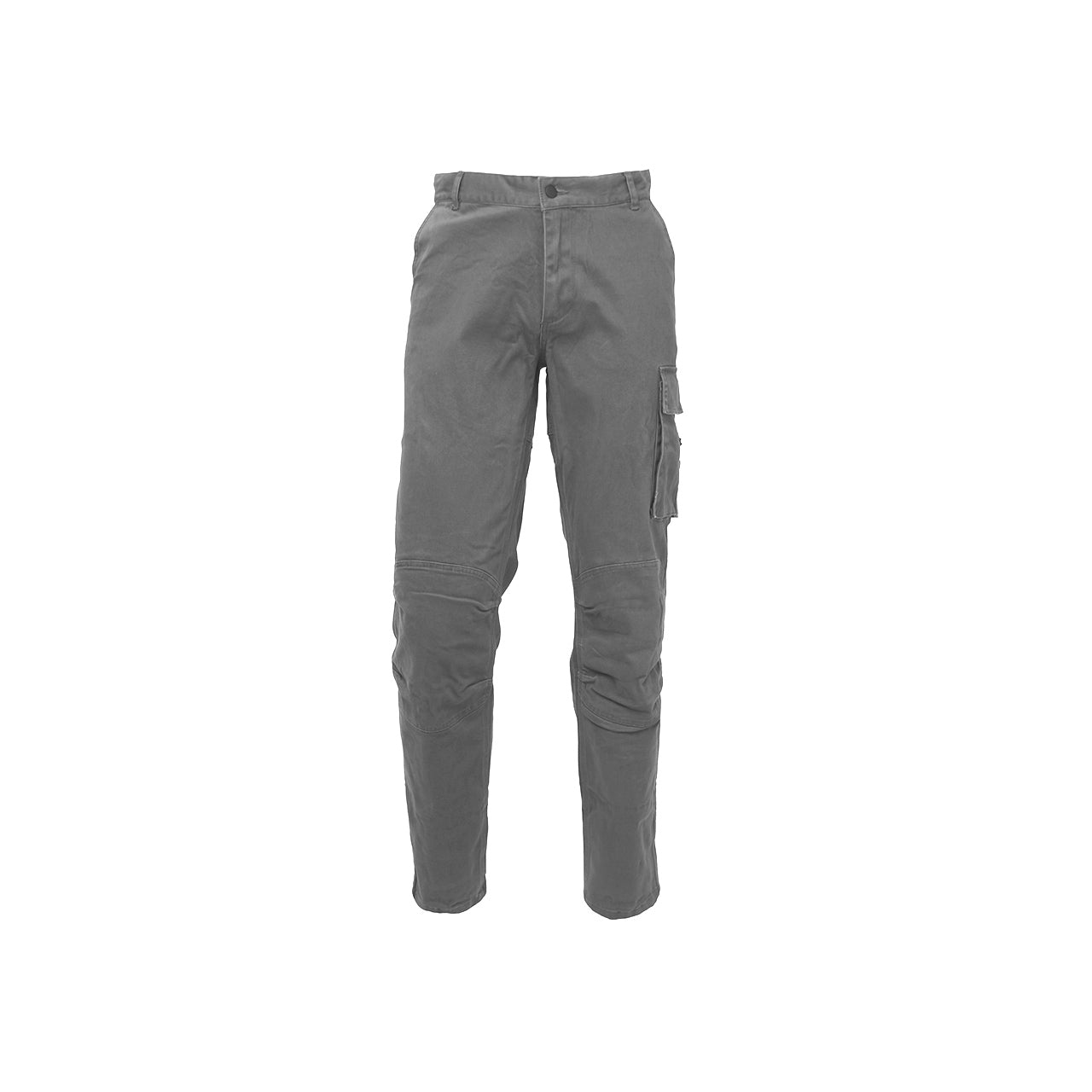 Pantalone da lavoro con tasche effetto consumato delavè grigio Baltic U-Power