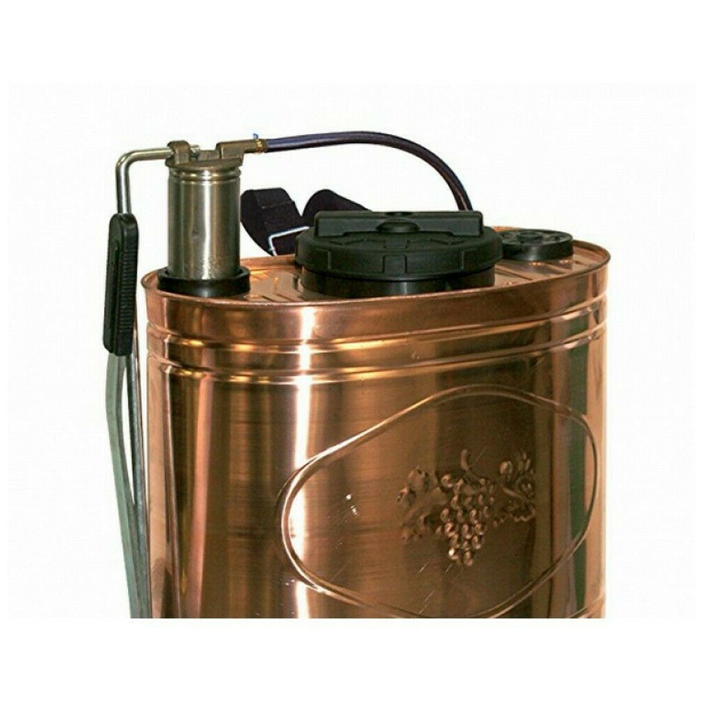 Pompa irroratrice a spalla in Rame 16Lt PRIMAVERA Dal Degan Sinistra