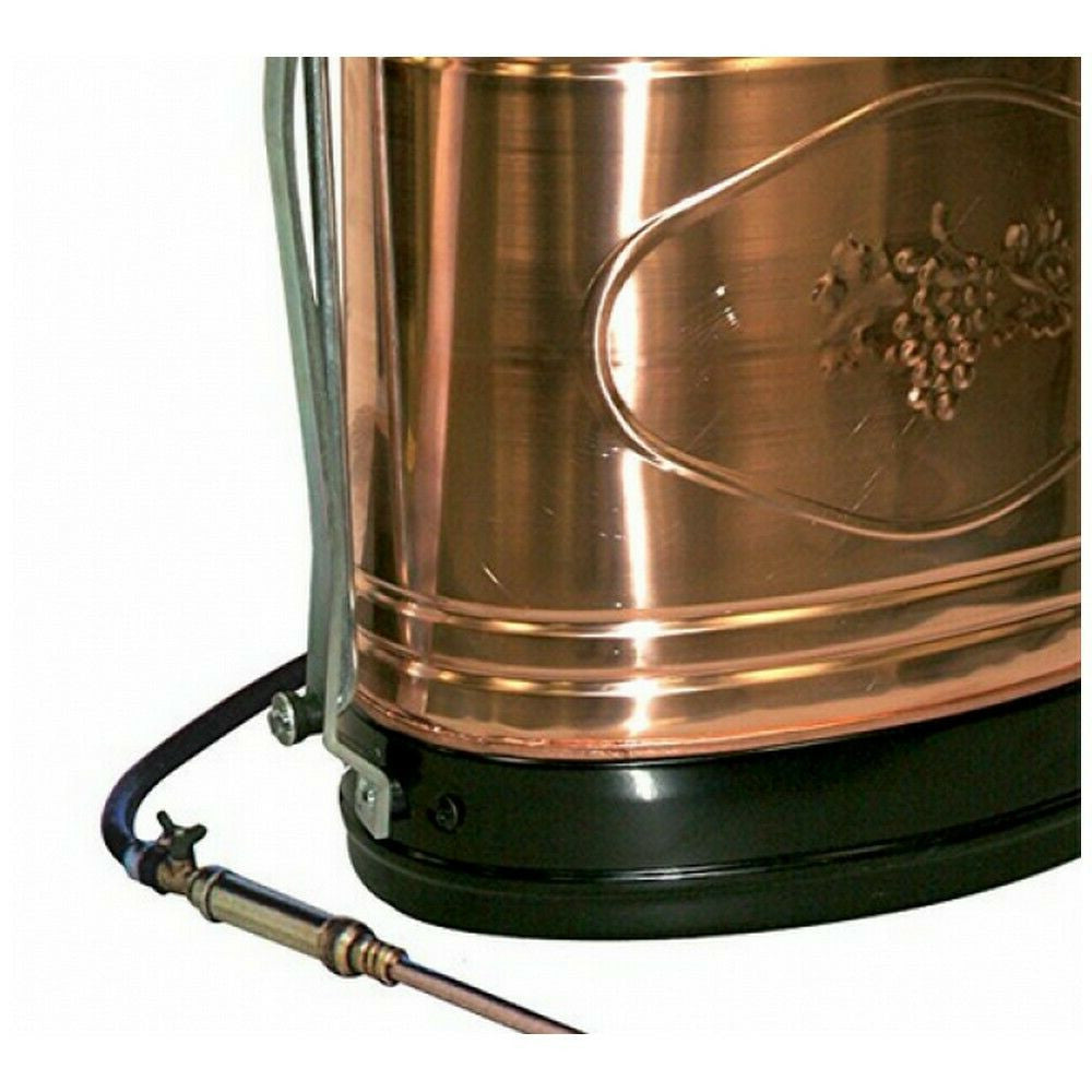 Pompa irroratrice a spalla in Rame 16Lt PRIMAVERA Dal Degan Sinistra